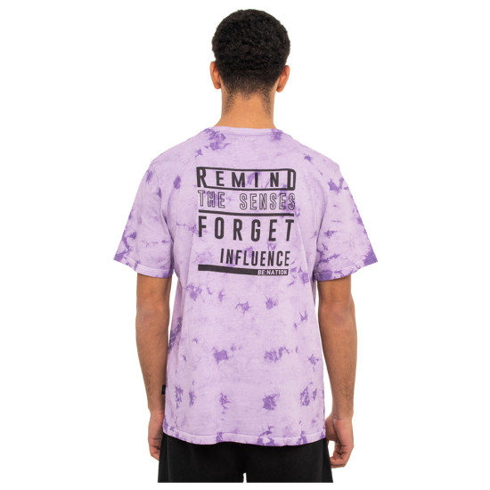 Be Nation Ανδρική κοντομάνικη μπλούζα Tie Dye Effect